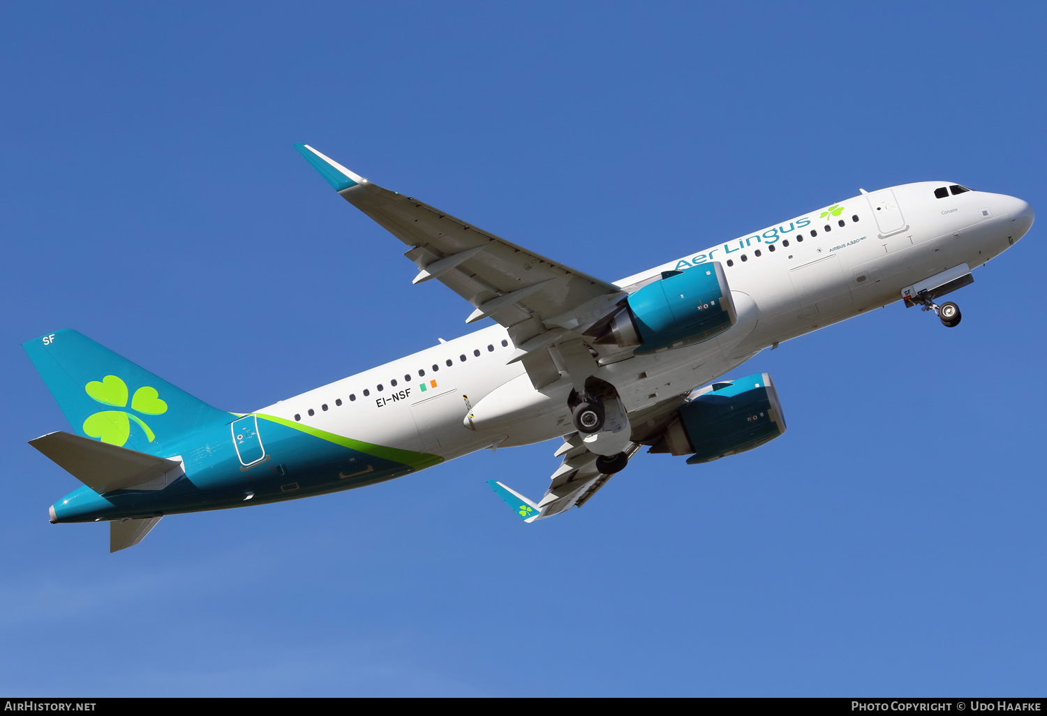 Aircraft Photo of EI-NSF | Airbus A320-251N | Aer Lingus | AirHistory.net #728837