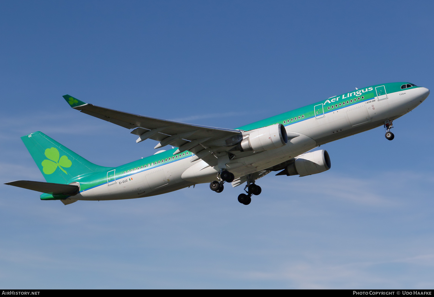 Aircraft Photo of EI-DUO | Airbus A330-202 | Aer Lingus | AirHistory.net #728839