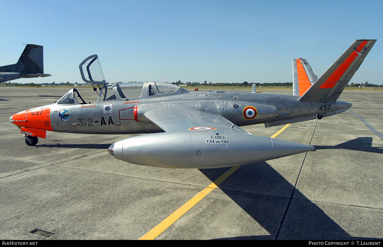 Aircraft Photo of 457 | Fouga CM-170R Magister | France - Air Force | AirHistory.net #728863
