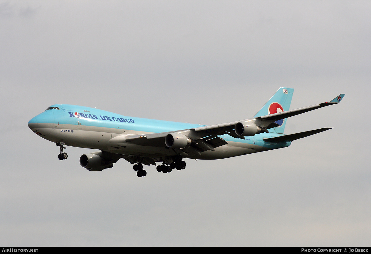 Aircraft Photo of HL7438 | Boeing 747-4B5F/ER/SCD | Korean Air Cargo | AirHistory.net #728864