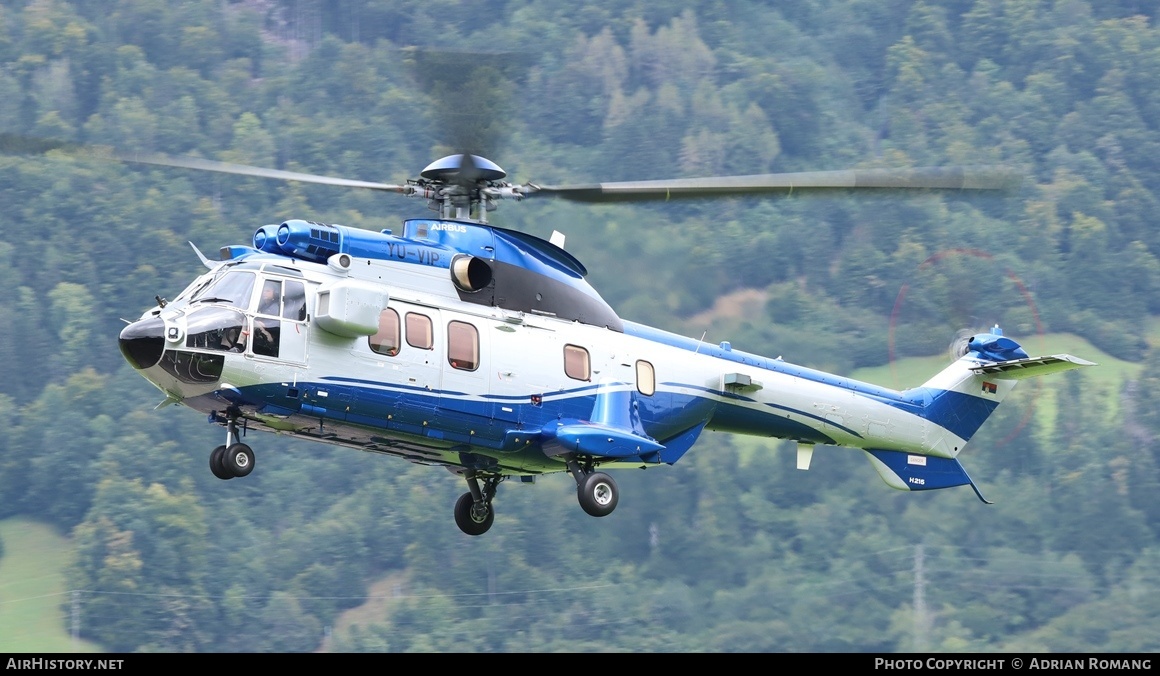Aircraft Photo of YU-VIP | Airbus Helicopters H-215 | AirHistory.net #728919