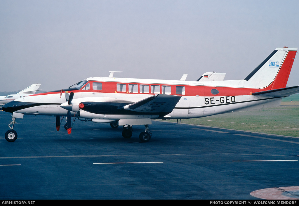 Aircraft Photo of SE-GEO | Beech 99 Airliner | Aero Center | AirHistory.net #728941