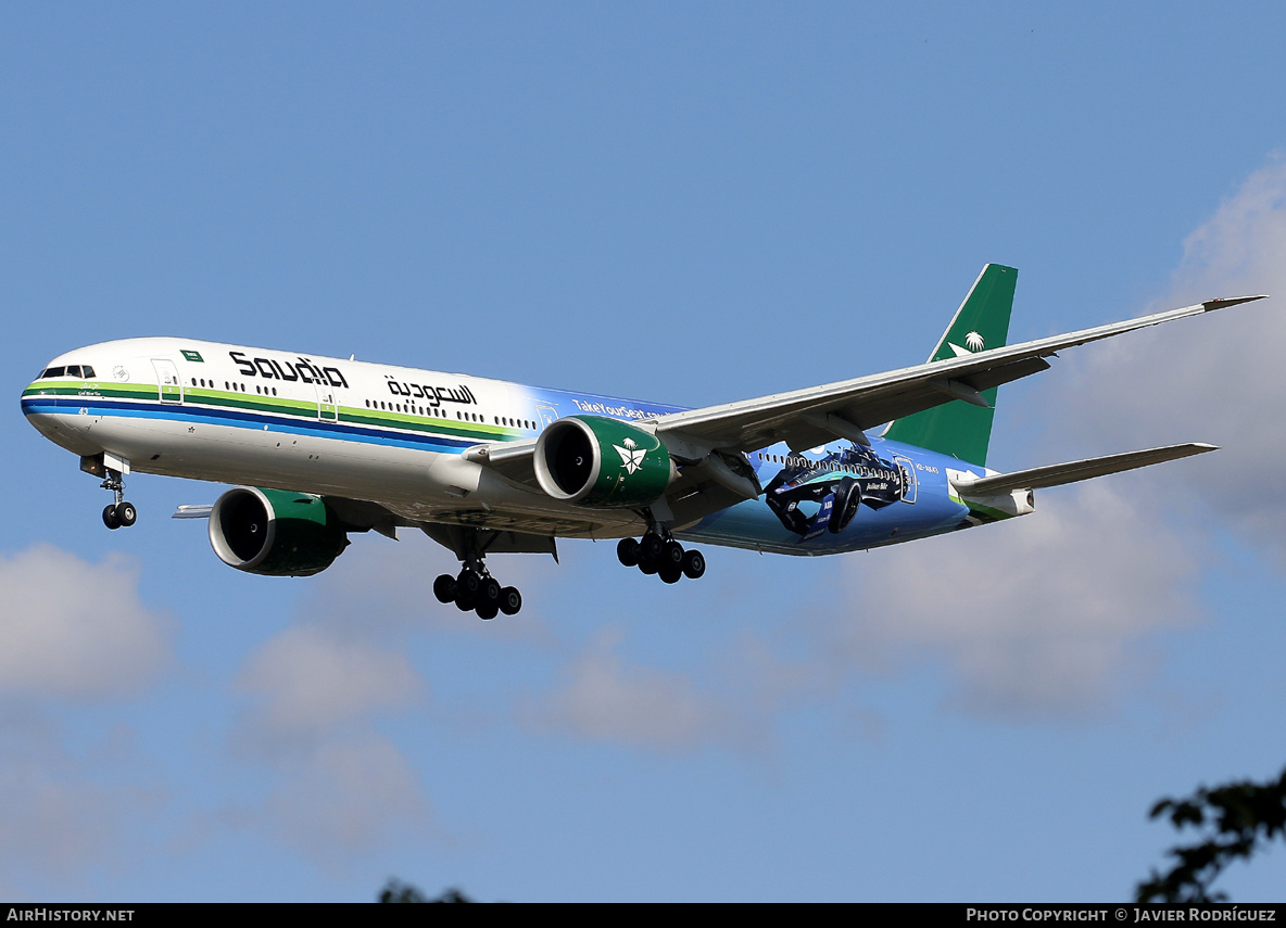 Aircraft Photo of HZ-AK43 | Boeing 777-300/ER | Saudia - Saudi Arabian Airlines | AirHistory.net #728943