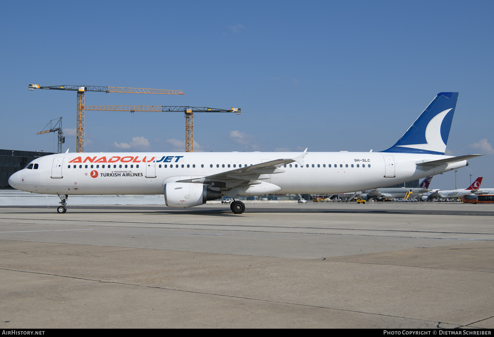 Aircraft Photo of 9H-SLC | Airbus A321-211 | AnadoluJet | AirHistory.net #728951