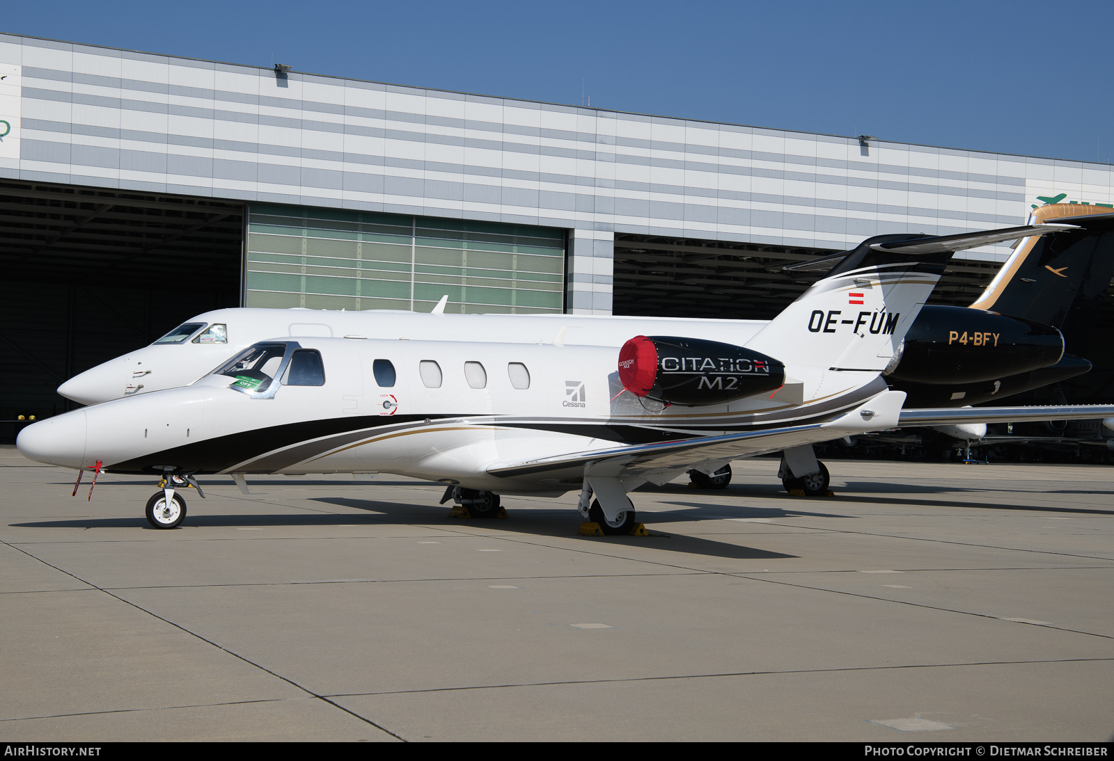 Aircraft Photo of OE-FUM | Cessna 525 CitationJet M2 | AirHistory.net #728954