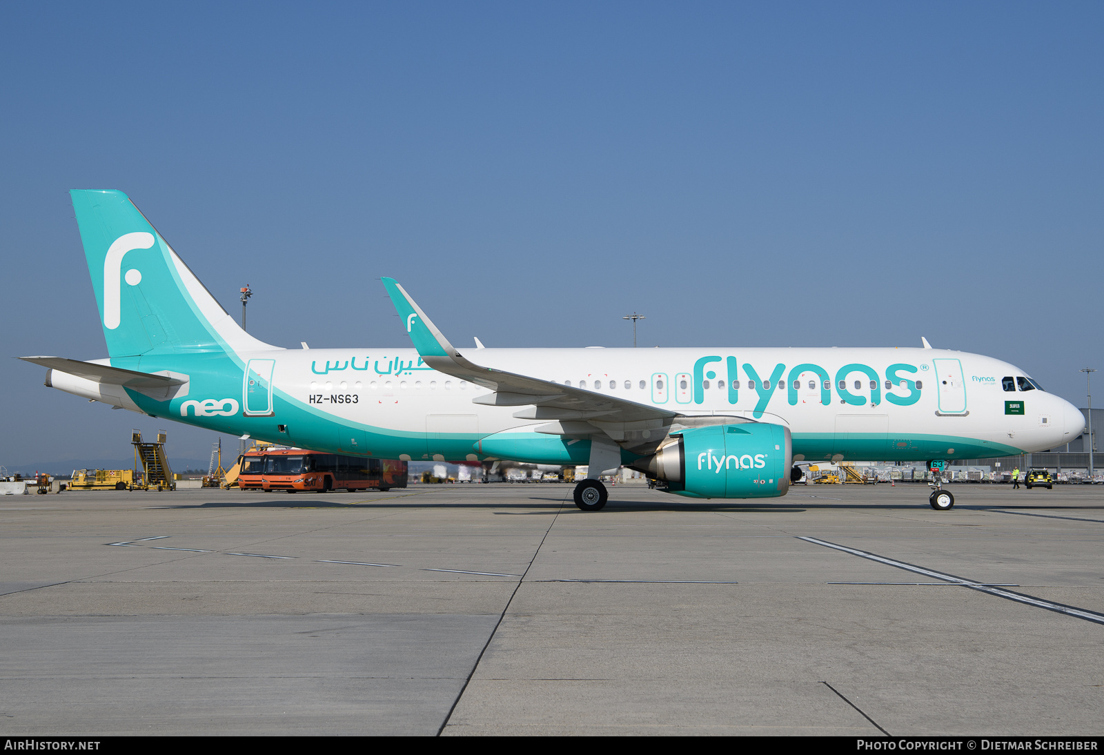 Aircraft Photo of HZ-NS63 | Airbus A320-251N | Flynas | AirHistory.net #728957