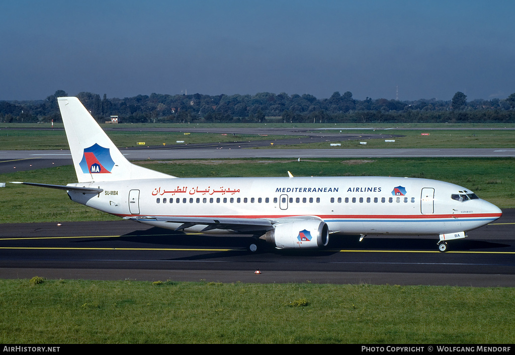 Aircraft Photo of SU-MBA | Boeing 737-3Q8 | Mediterranean Airlines | AirHistory.net #728958