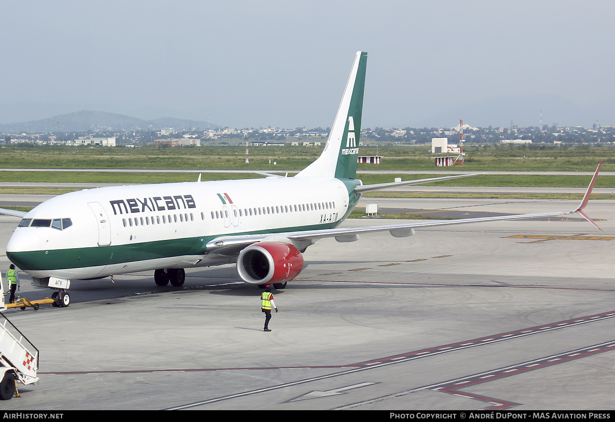 Aircraft Photo of XA-ATM | Boeing 737-8ZY | Mexicana | AirHistory.net #728979
