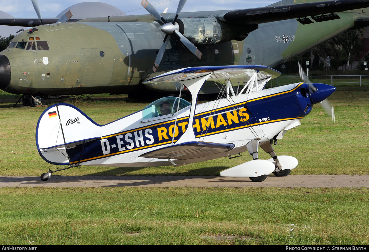 Aircraft Photo of D-ESHS | Pitts S-2S Special | AirHistory.net #729024