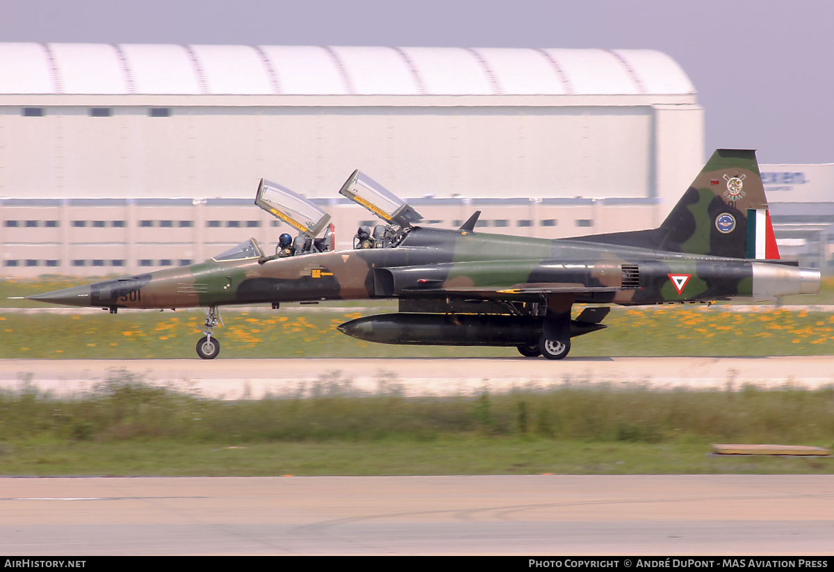 Aircraft Photo of 4501 | Northrop F-5F Tiger II | Mexico - Air Force | AirHistory.net #729030