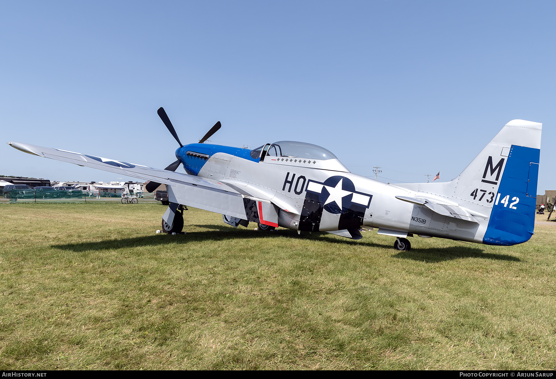 Aircraft Photo of N351B / 473142 | North American TF-51D Mustang | USA - Air Force | AirHistory.net #729034