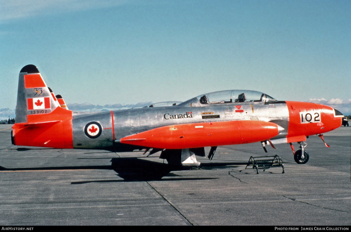 Aircraft Photo of 133102 | Canadair CT-133 Silver Star 3 | Canada - Air Force | AirHistory.net #729058