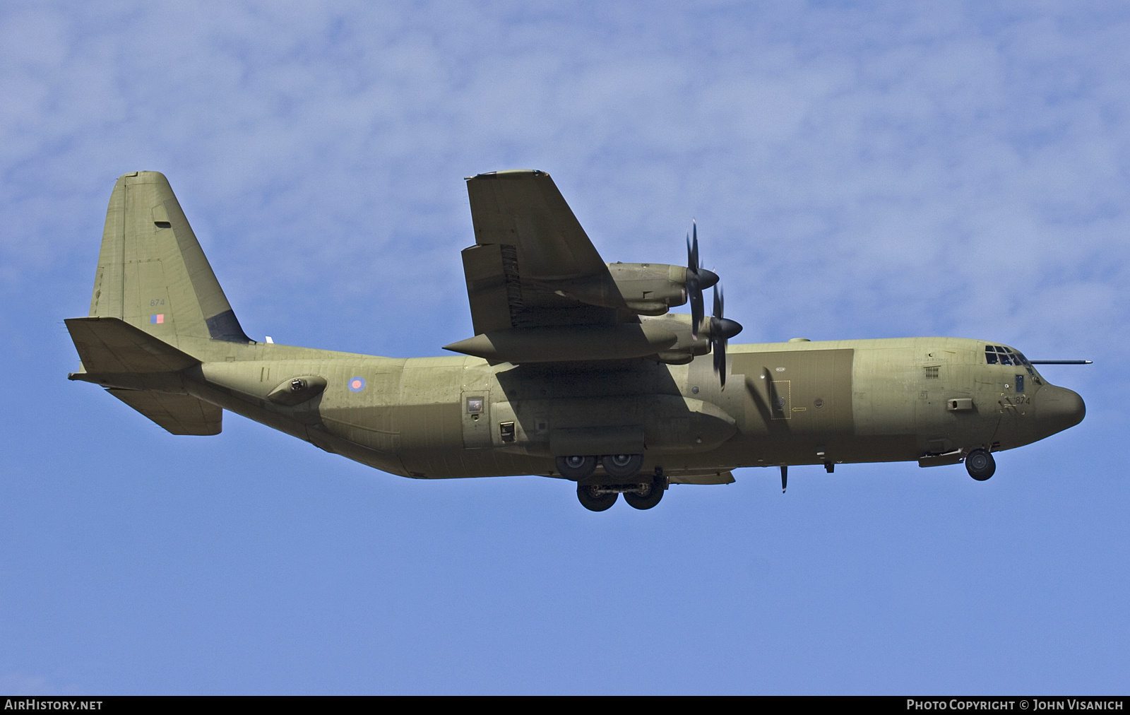 Aircraft Photo of ZH874 | Lockheed Martin C-130J-30 Hercules C4 | UK - Air Force | AirHistory.net #729066