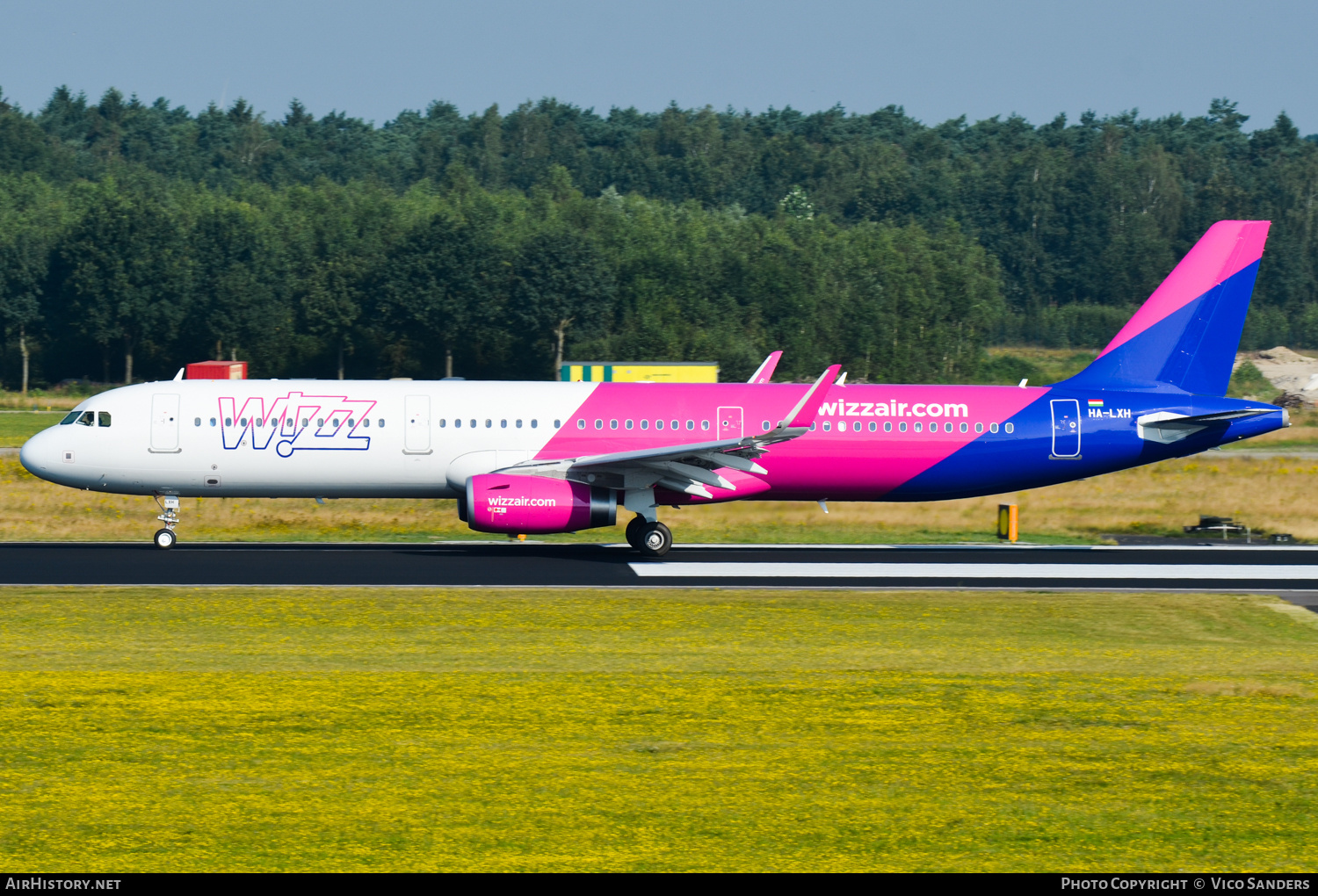 Aircraft Photo of HA-LXH | Airbus A321-231 | Wizz Air | AirHistory.net #729088