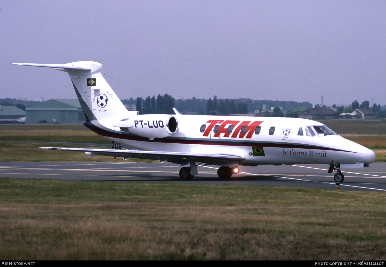 Aircraft Photo of PT-LUO | Cessna 650 Citation III | TAM Linhas Aéreas | AirHistory.net #729098