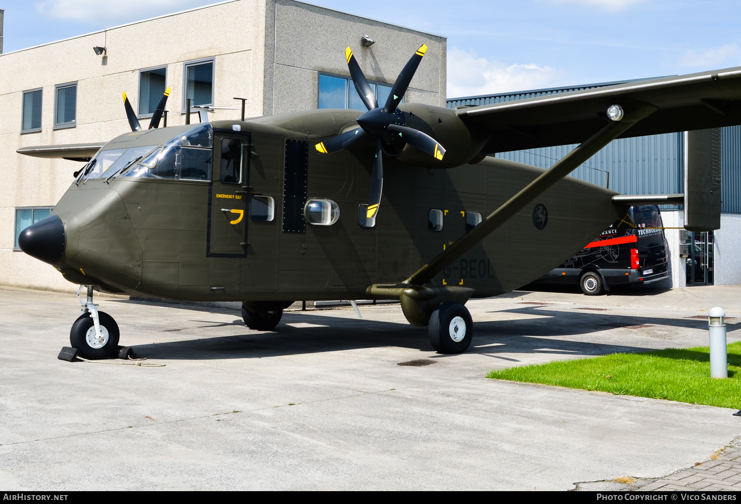 Aircraft Photo of G-BEOL | Short SC.7 Skyvan 3-100 | AirHistory.net #729104
