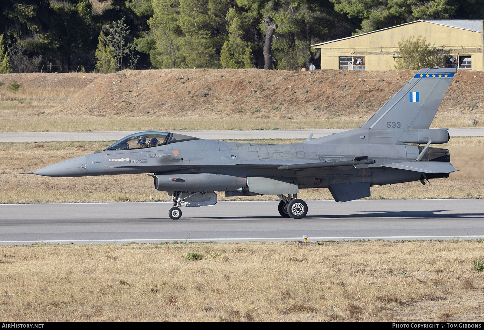 Aircraft Photo of 533 | Lockheed Martin F-16CJ Fighting Falcon | Greece - Air Force | AirHistory.net #729108