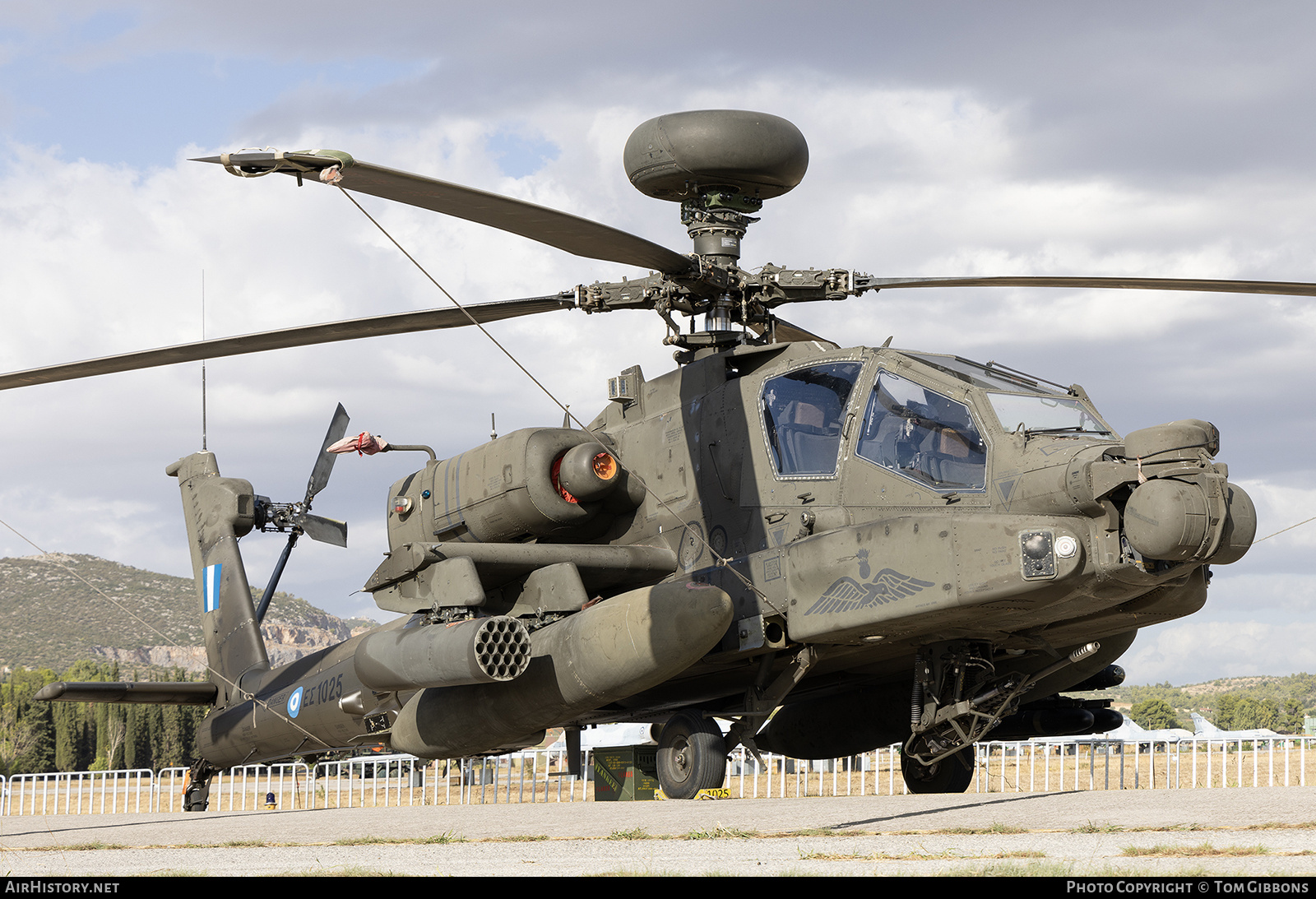 Aircraft Photo of ES1025 | Boeing AH-64DHA Apache Longbow | Greece - Army | AirHistory.net #729111