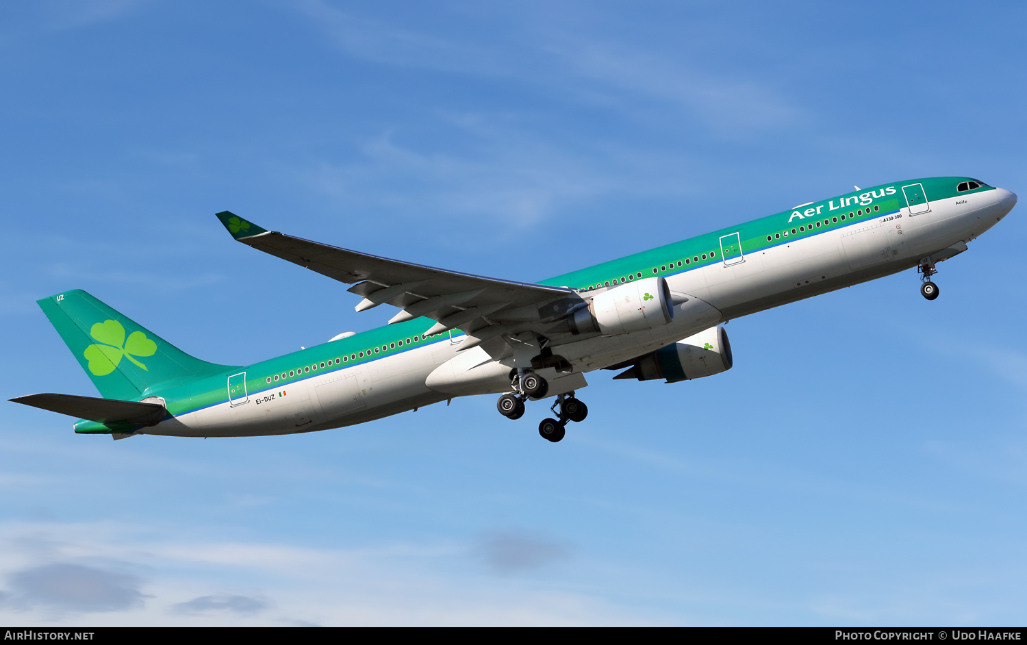Aircraft Photo of EI-DUZ | Airbus A330-302 | Aer Lingus | AirHistory.net #729113