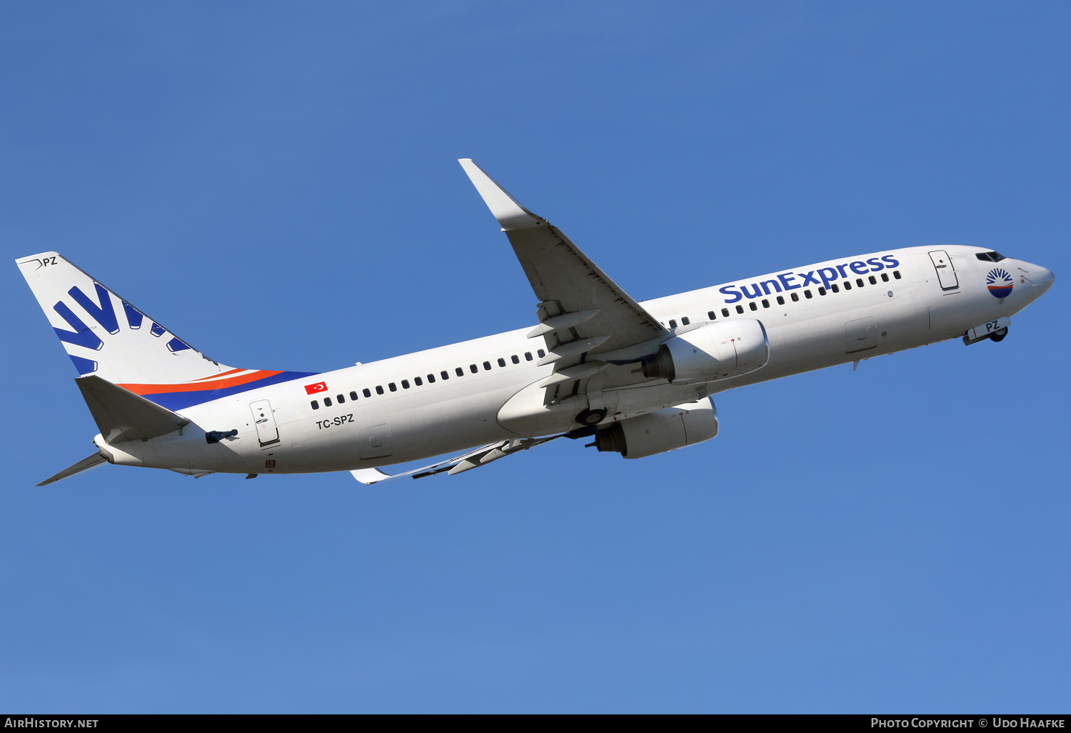 Aircraft Photo of TC-SPZ | Boeing 737-8FZ | SunExpress | AirHistory.net #729119