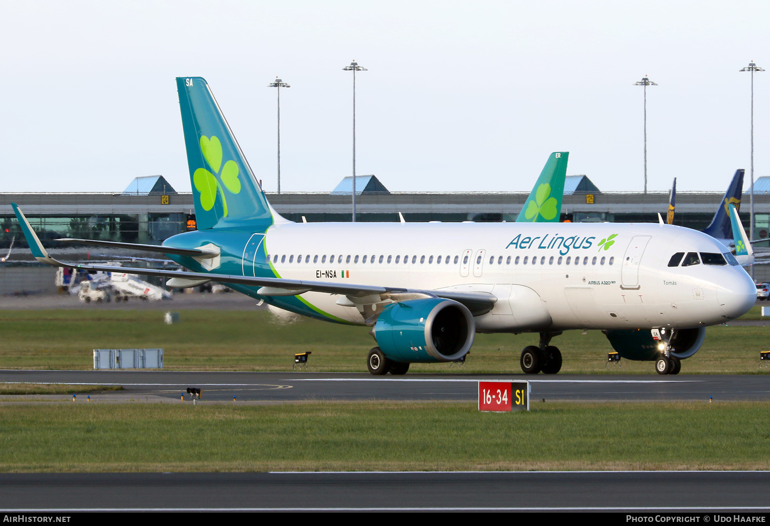 Aircraft Photo of EI-NSA | Airbus A320-251N | Aer Lingus | AirHistory.net #729129