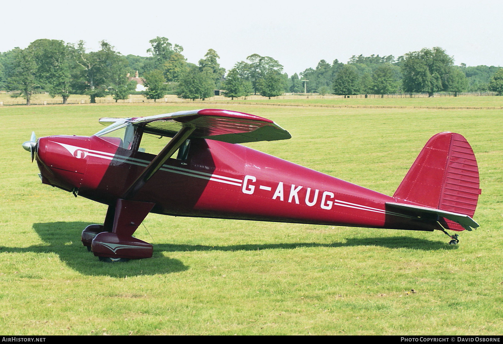 Aircraft Photo of G-AKUG | Luscombe 8A Silvaire | AirHistory.net #729141
