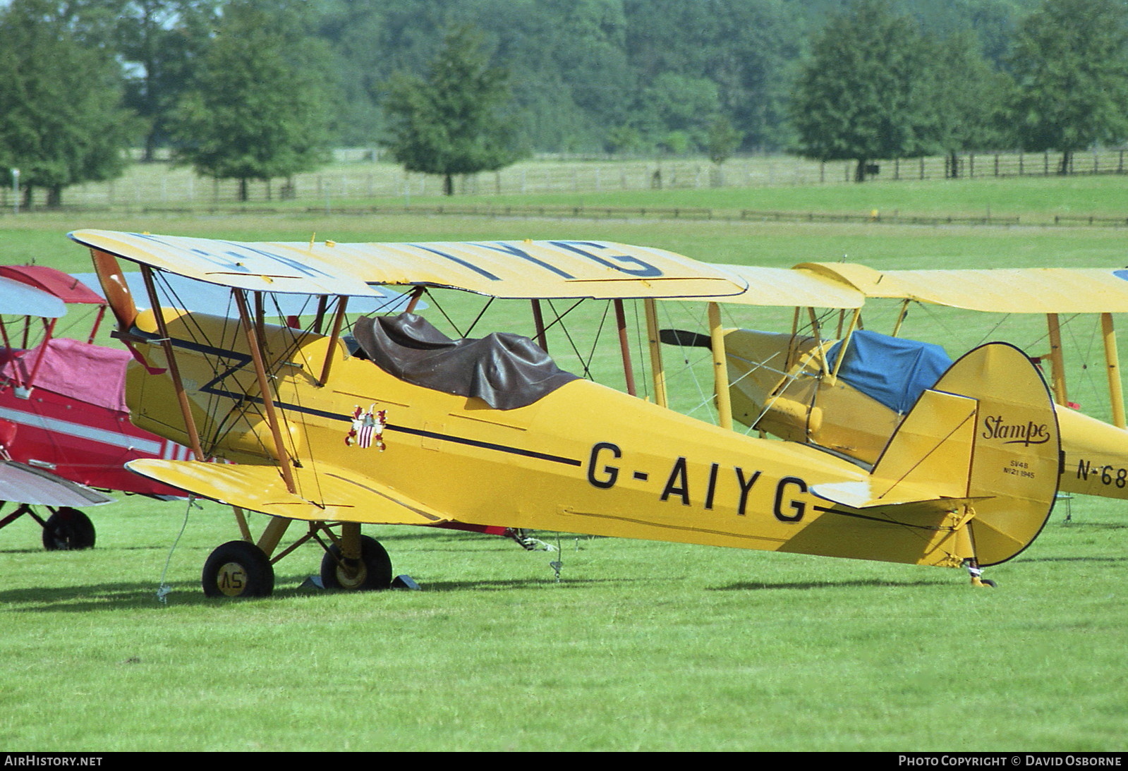 Aircraft Photo of G-AIYG | Stampe-Vertongen SV-4B | AirHistory.net #729150