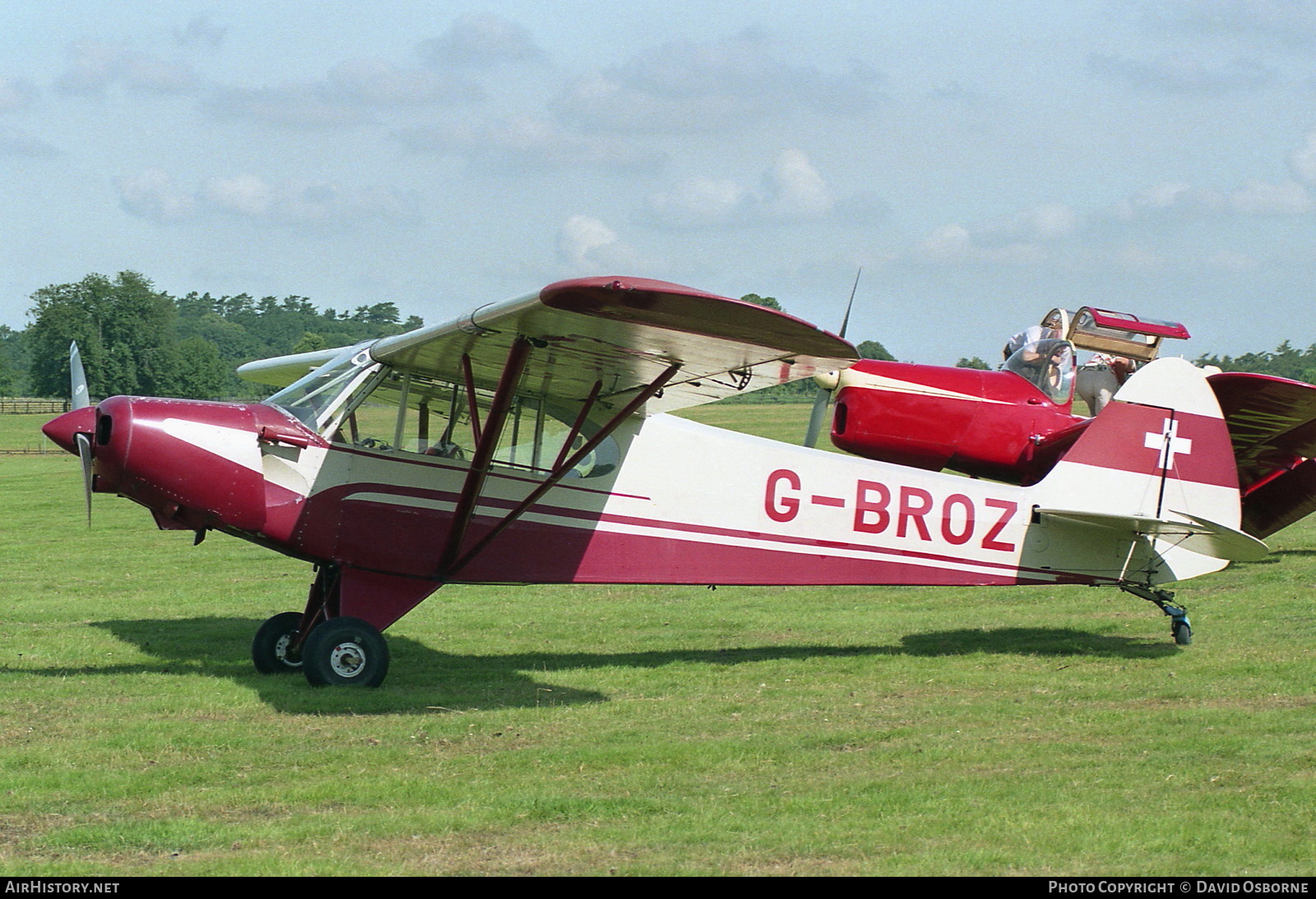 Aircraft Photo of G-BROZ | Piper PA-18-150 Super Cub | AirHistory.net #729154