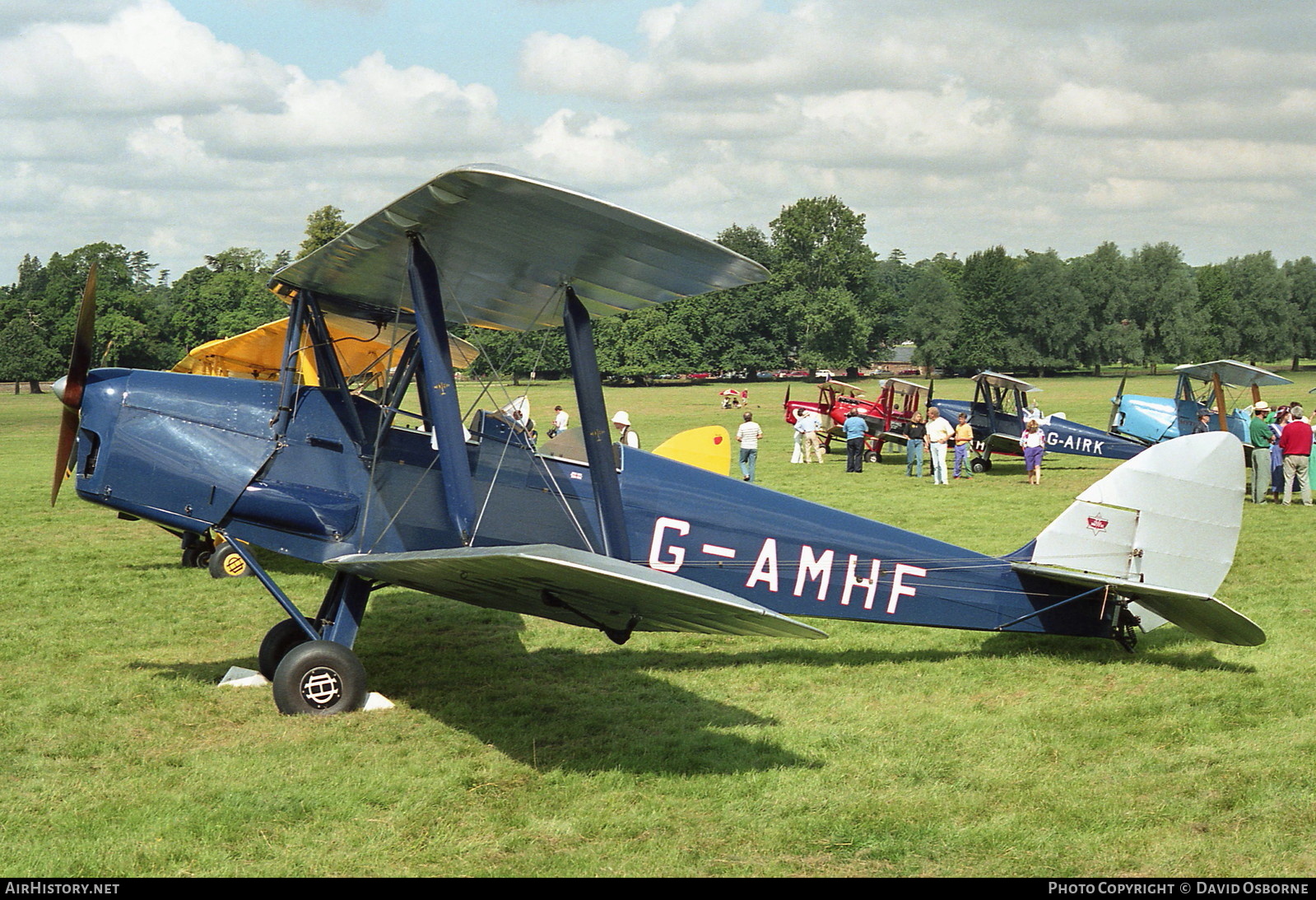 Aircraft Photo of G-AMHF | De Havilland D.H. 82A Tiger Moth II | AirHistory.net #729160