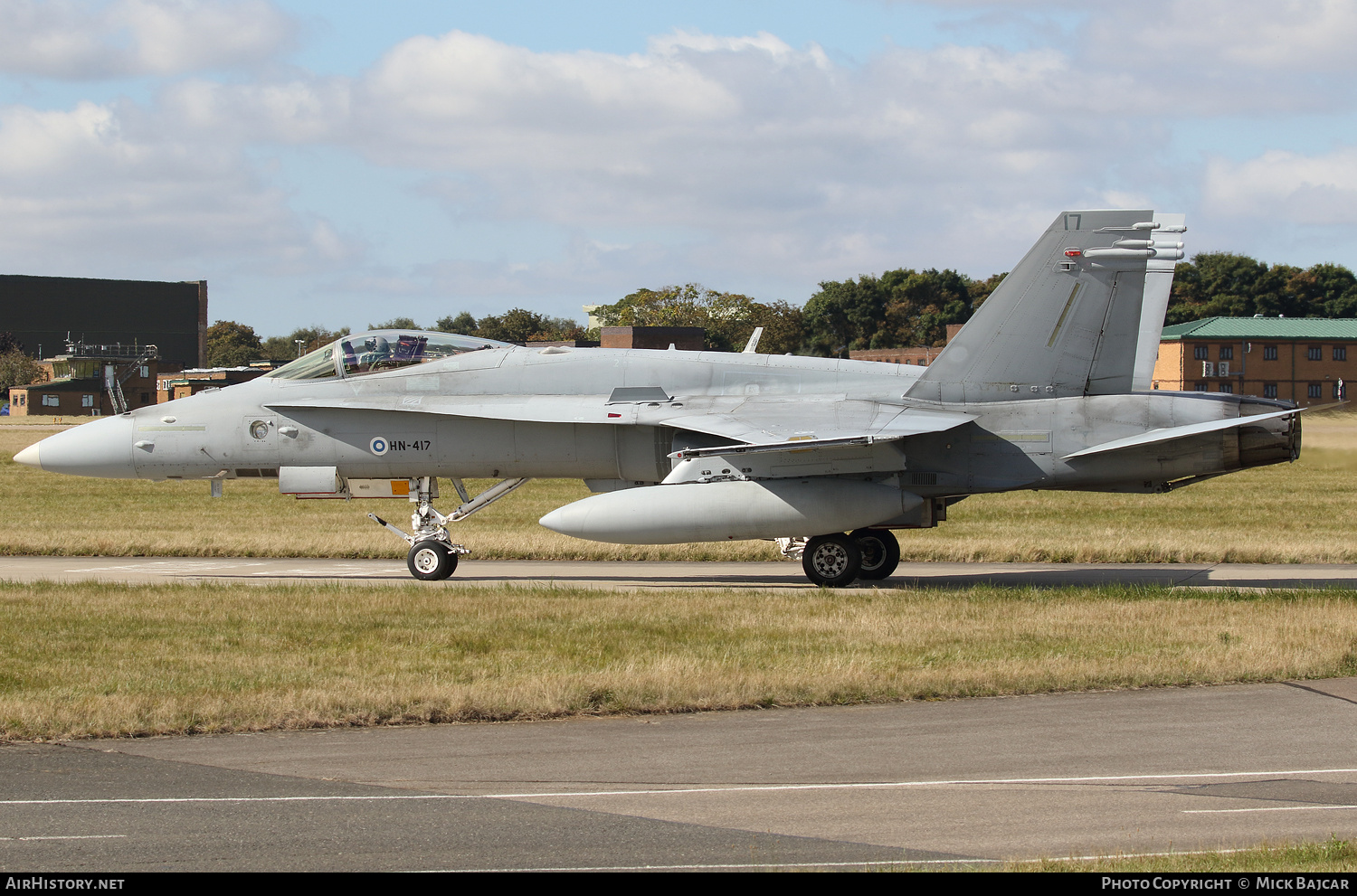 Aircraft Photo of HN-417 | McDonnell Douglas F/A-18C Hornet | Finland - Air Force | AirHistory.net #729163