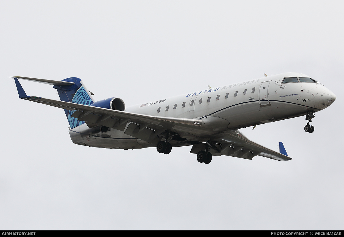 Aircraft Photo of N207PS | Bombardier CRJ-200ER (CL-600-2B19) | United Express | AirHistory.net #729171