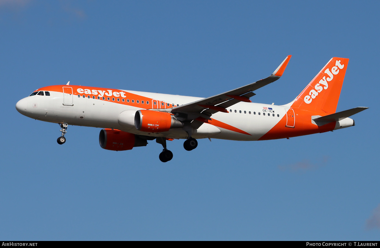 Aircraft Photo of OE-ICW | Airbus A320-214 | EasyJet | AirHistory.net #729188