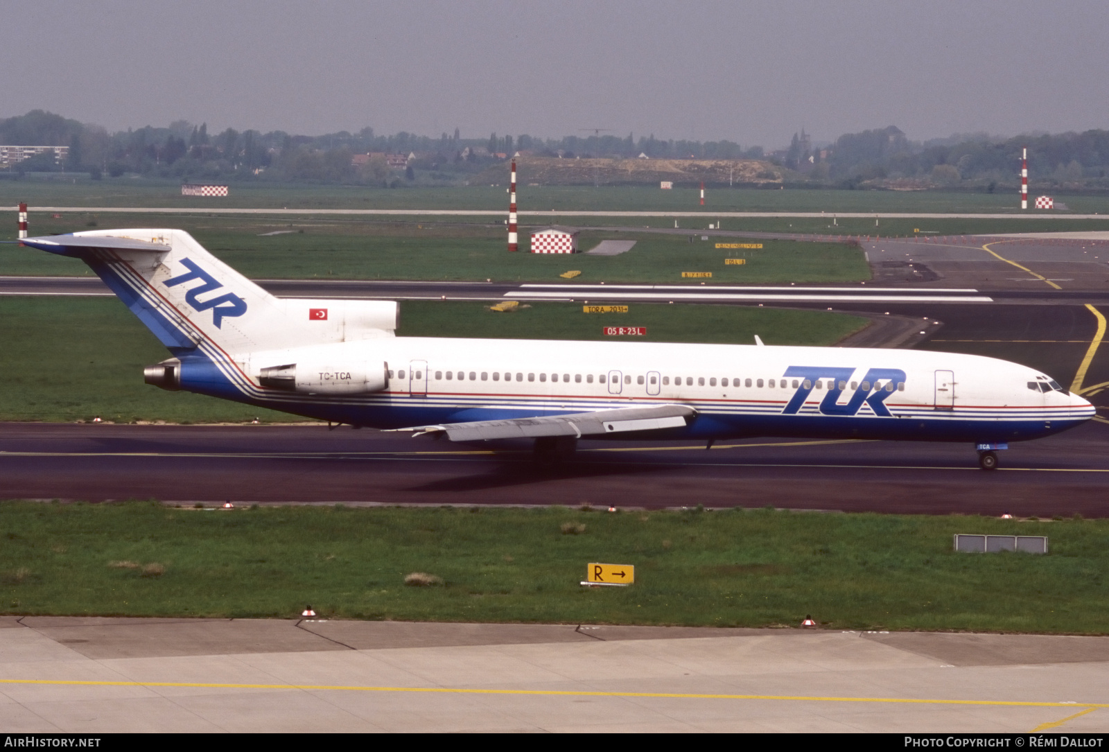 Aircraft Photo of TC-TCA | Boeing 727-230/Adv | TUR - European Airlines | AirHistory.net #729192
