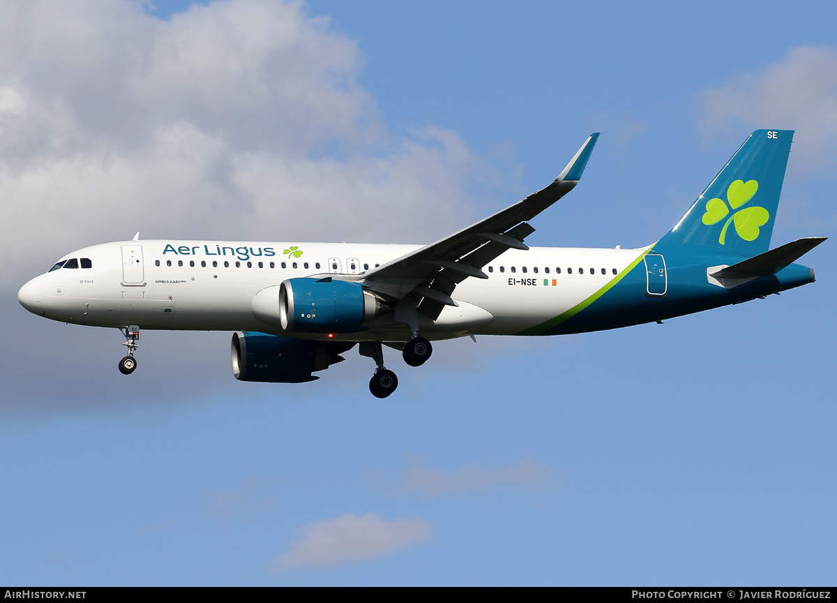 Aircraft Photo of EI-NSE | Airbus A320-251N | Aer Lingus | AirHistory.net #729216