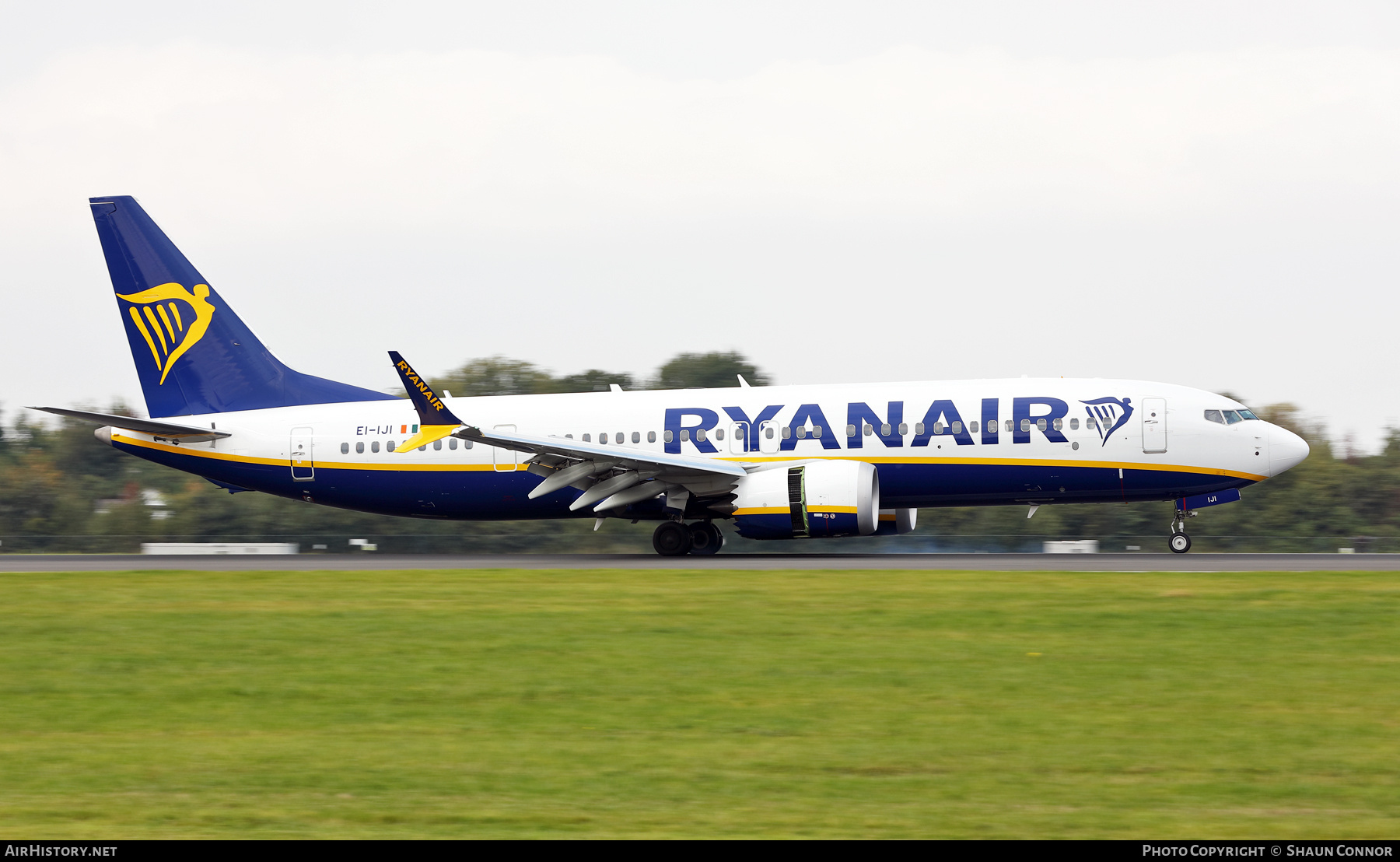Aircraft Photo of EI-IJI | Boeing 737-8200 Max 200 | Ryanair | AirHistory.net #729219