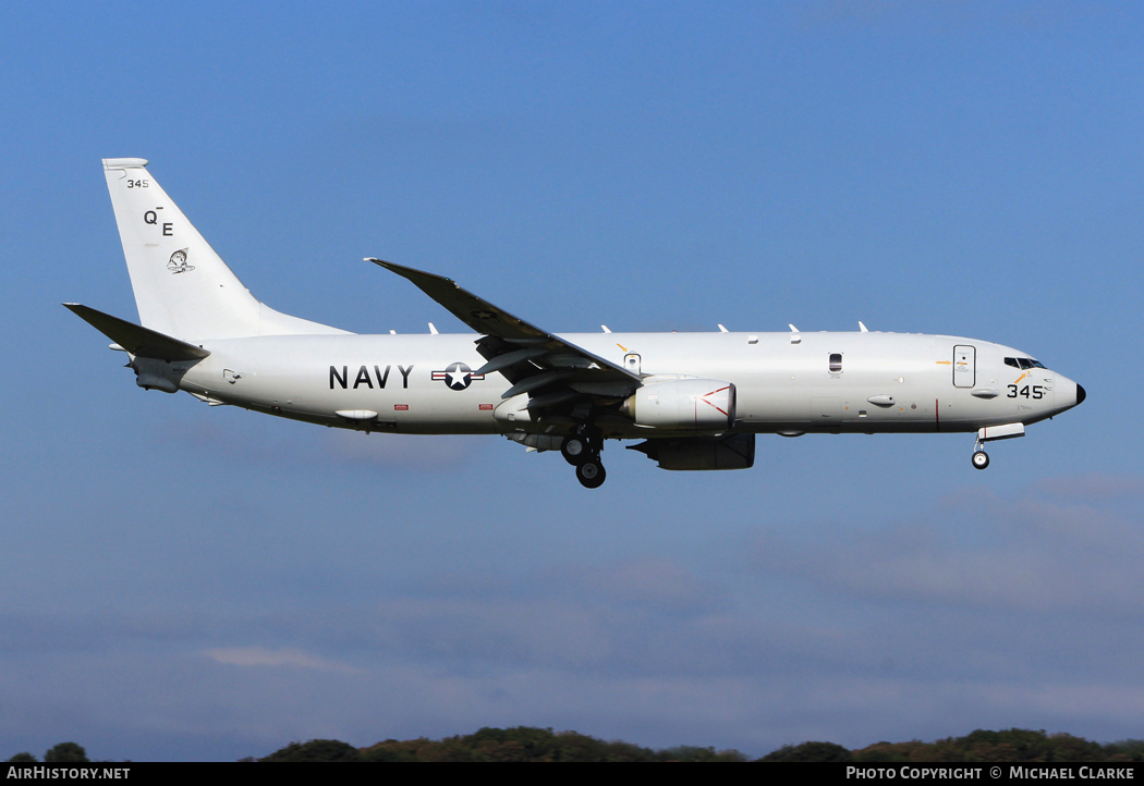 Aircraft Photo of 169345 / 345 | Boeing P-8A Poseidon | USA - Navy | AirHistory.net #729226