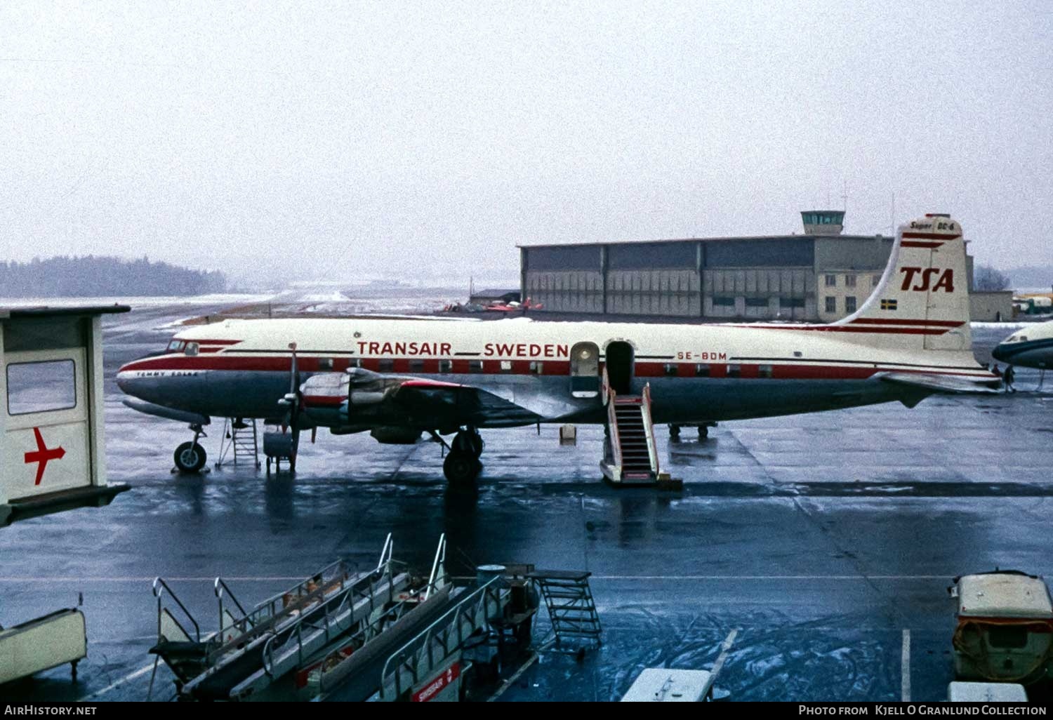 Aircraft Photo of SE-BDM | Douglas DC-6 | Transair Sweden | AirHistory.net #729250