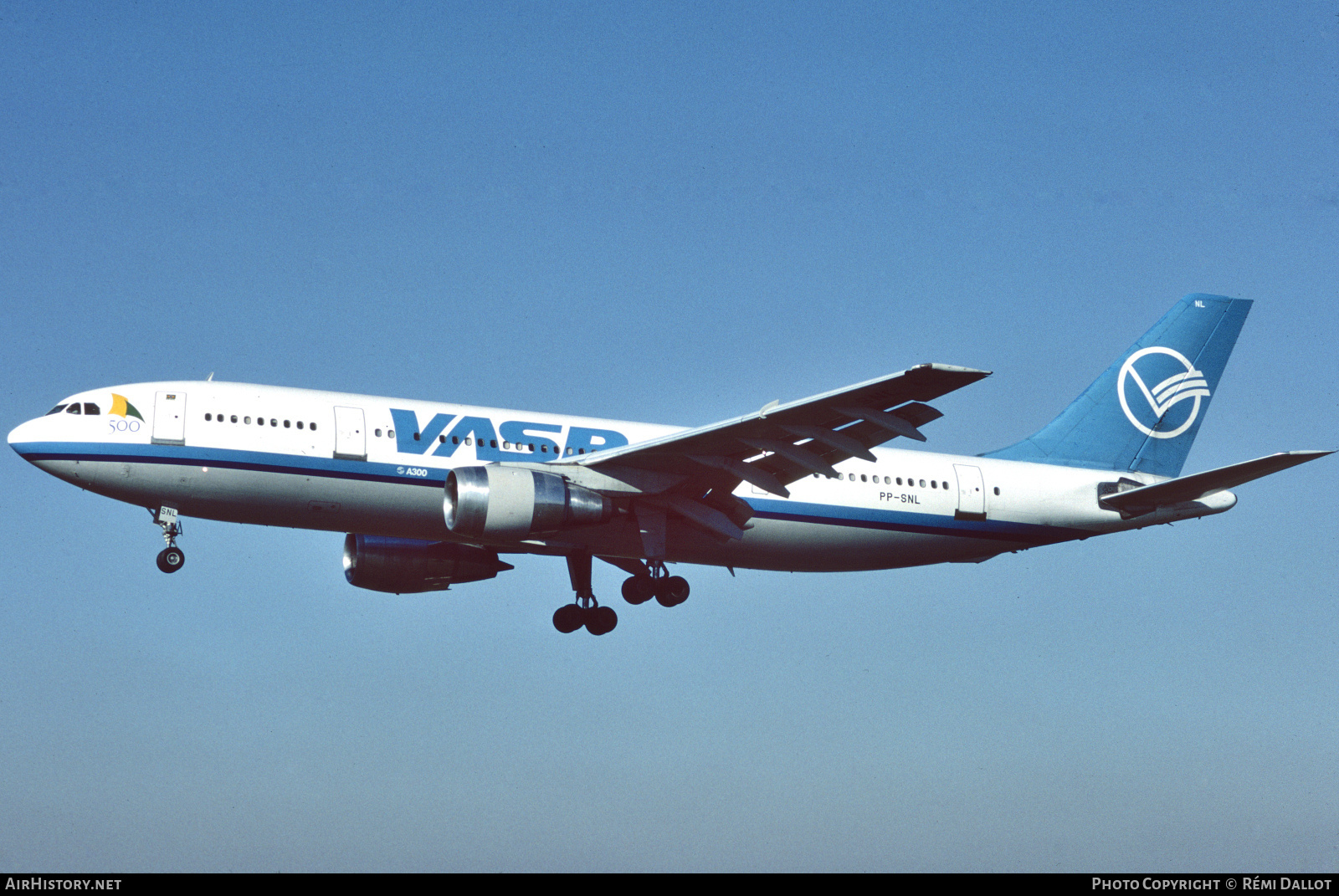 Aircraft Photo of PP-SNL | Airbus A300B2K-203 | VASP | AirHistory.net #729285