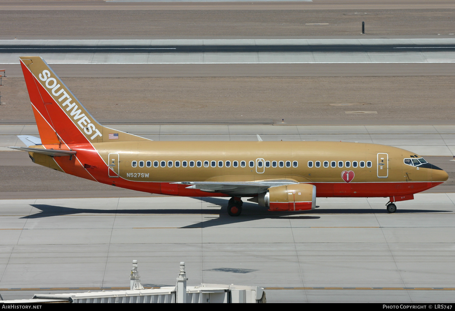 Aircraft Photo of N527SW | Boeing 737-5H4 | Southwest Airlines | AirHistory.net #729288