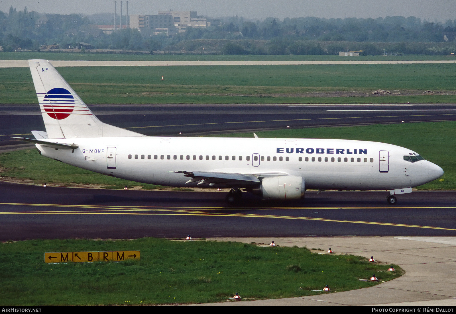Aircraft Photo of G-MONF | Boeing 737-3Y0 | Euroberlin | AirHistory.net #729298