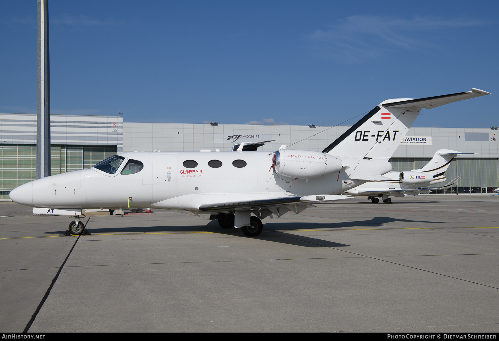 Aircraft Photo of OE-FAT | Cessna 510 Citation Mustang | GlobeAir | AirHistory.net #729304
