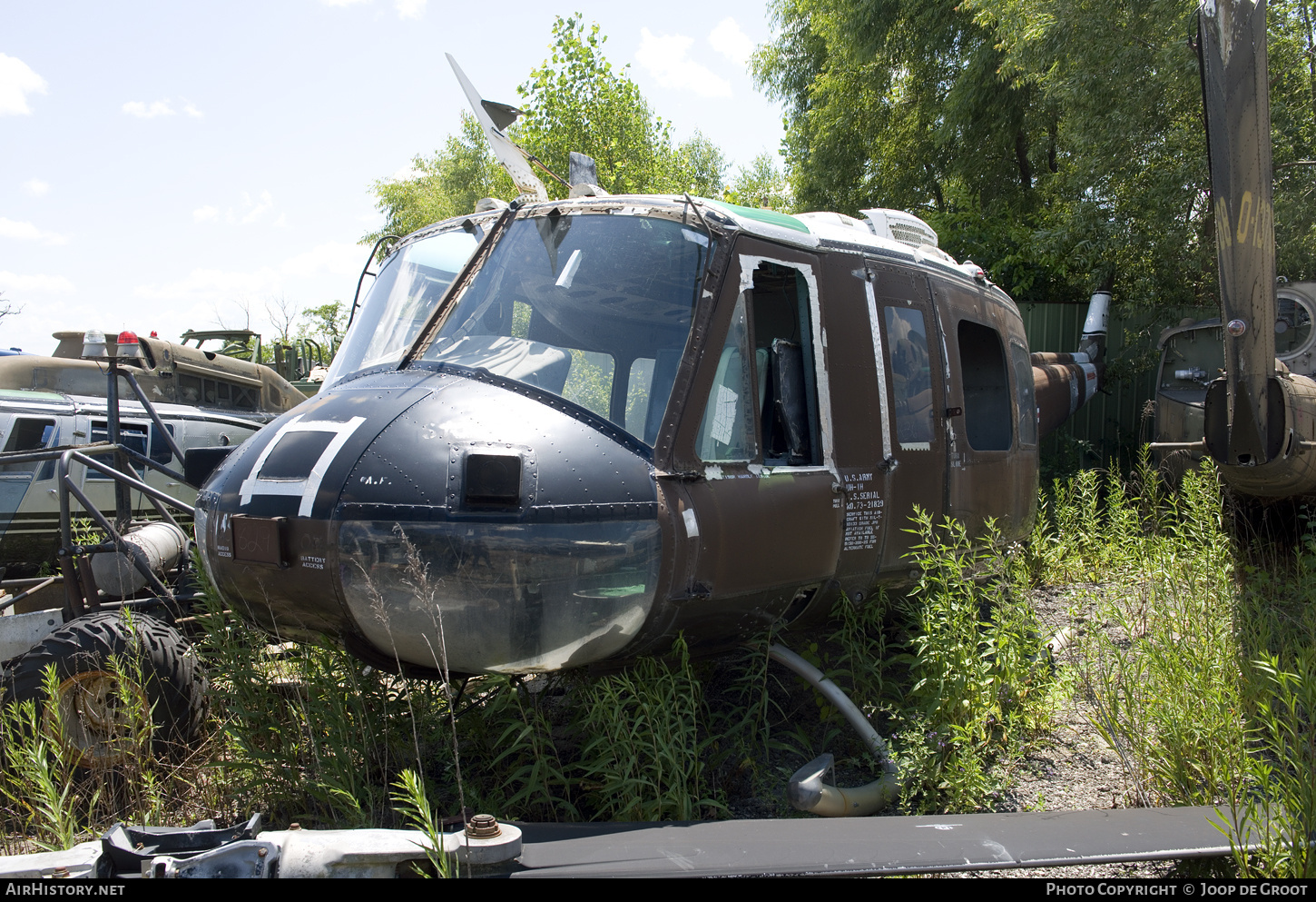 Aircraft Photo of 73-21829 / 0-21829 | Bell UH-1H Iroquois | USA - Army | AirHistory.net #729319