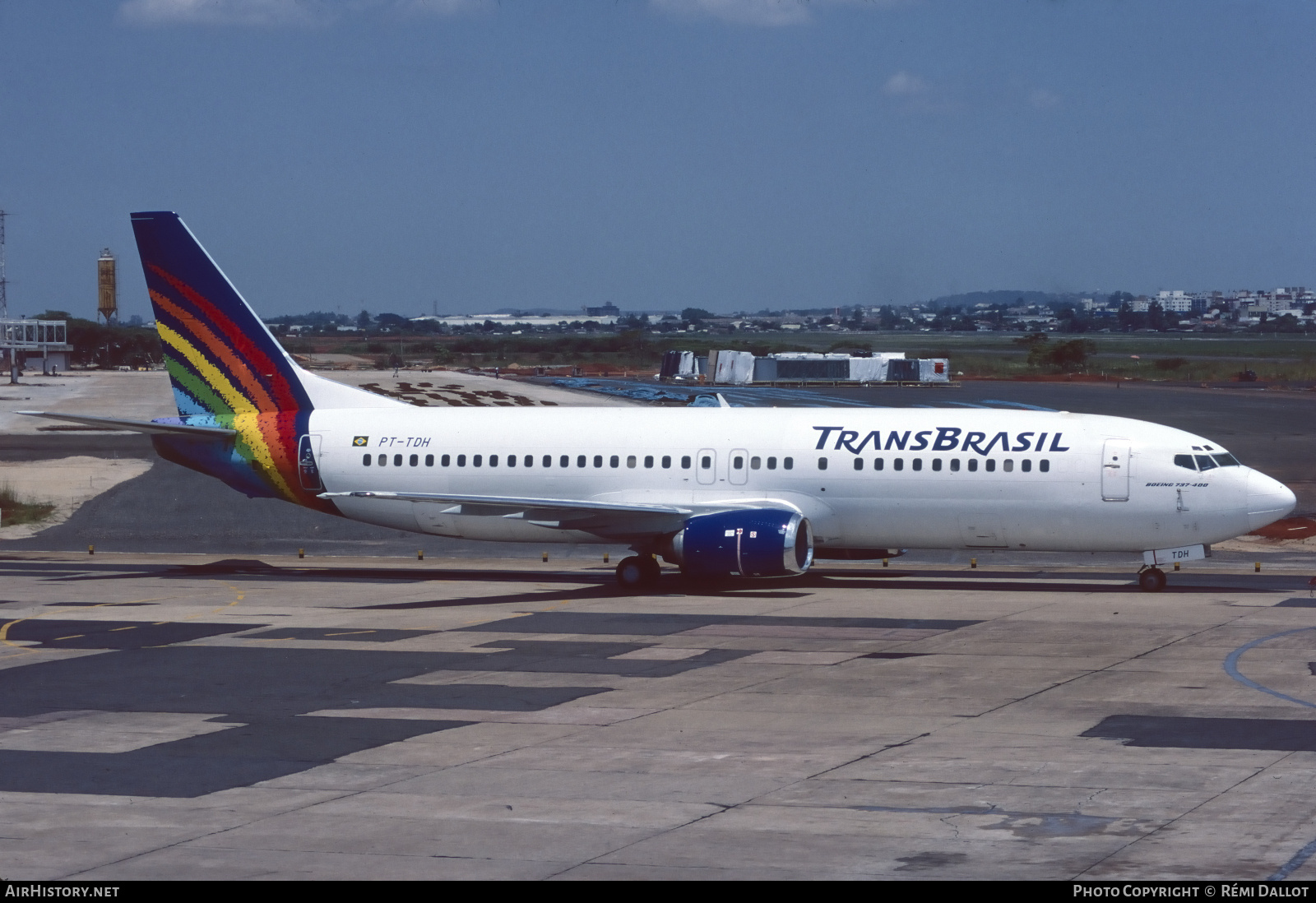 Aircraft Photo of PT-TDH | Boeing 737-46B | TransBrasil | AirHistory.net #729320