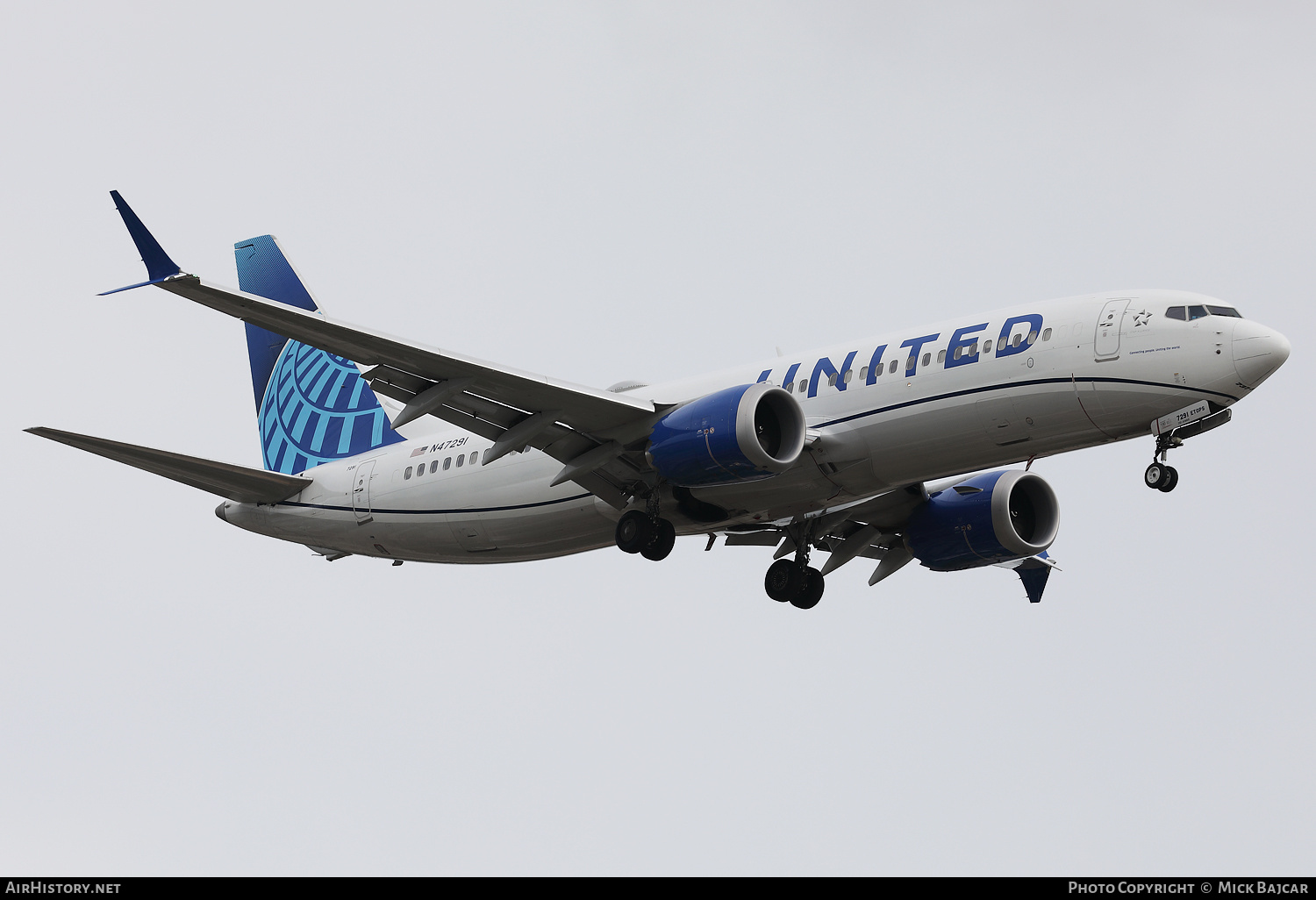Aircraft Photo of N47291 | Boeing 737-8 Max 8 | United Airlines | AirHistory.net #729333
