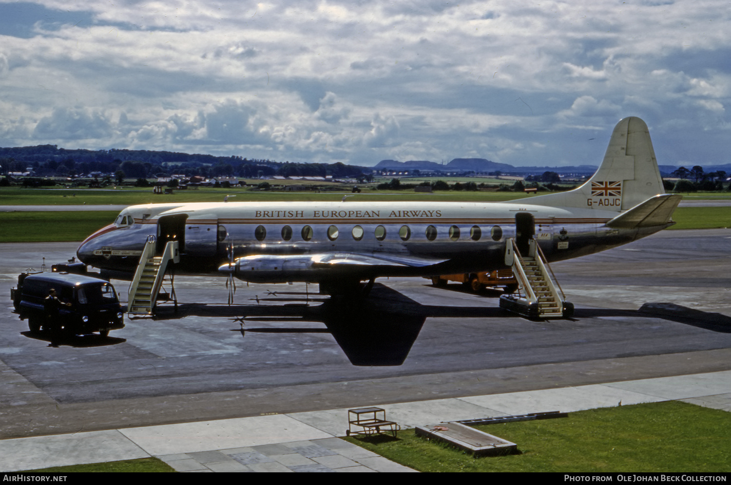 Aircraft Photo of G-AOJC | Vickers 802 Viscount | BEA - British European Airways | AirHistory.net #729335