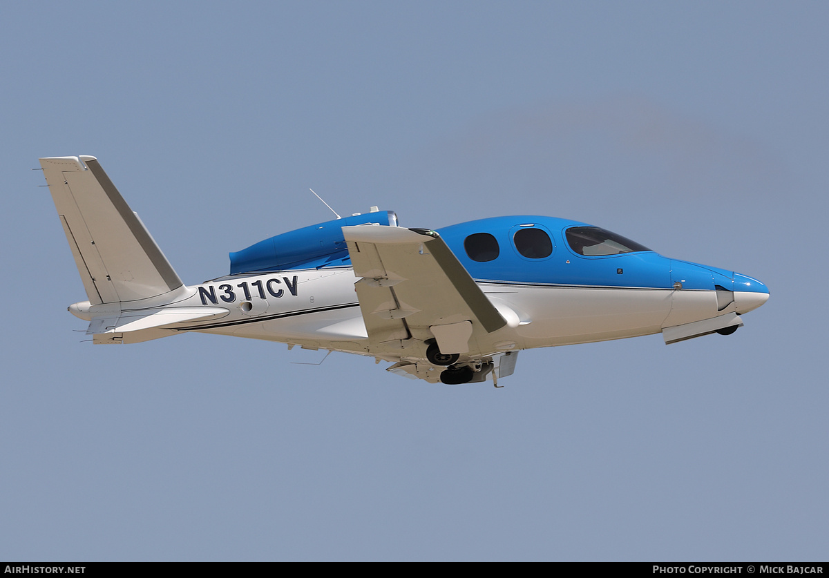 Aircraft Photo of N311CV | Cirrus SF-50 Vision G2 | AirHistory.net #729336
