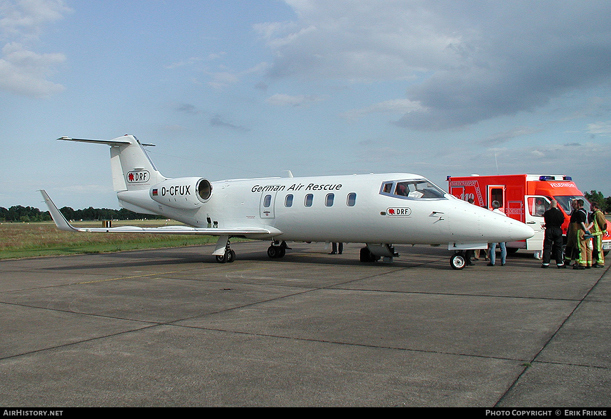 Aircraft Photo of D-CFUX | Gates Learjet 55 | DRF Luftrettung - German Air Rescue | AirHistory.net #729359