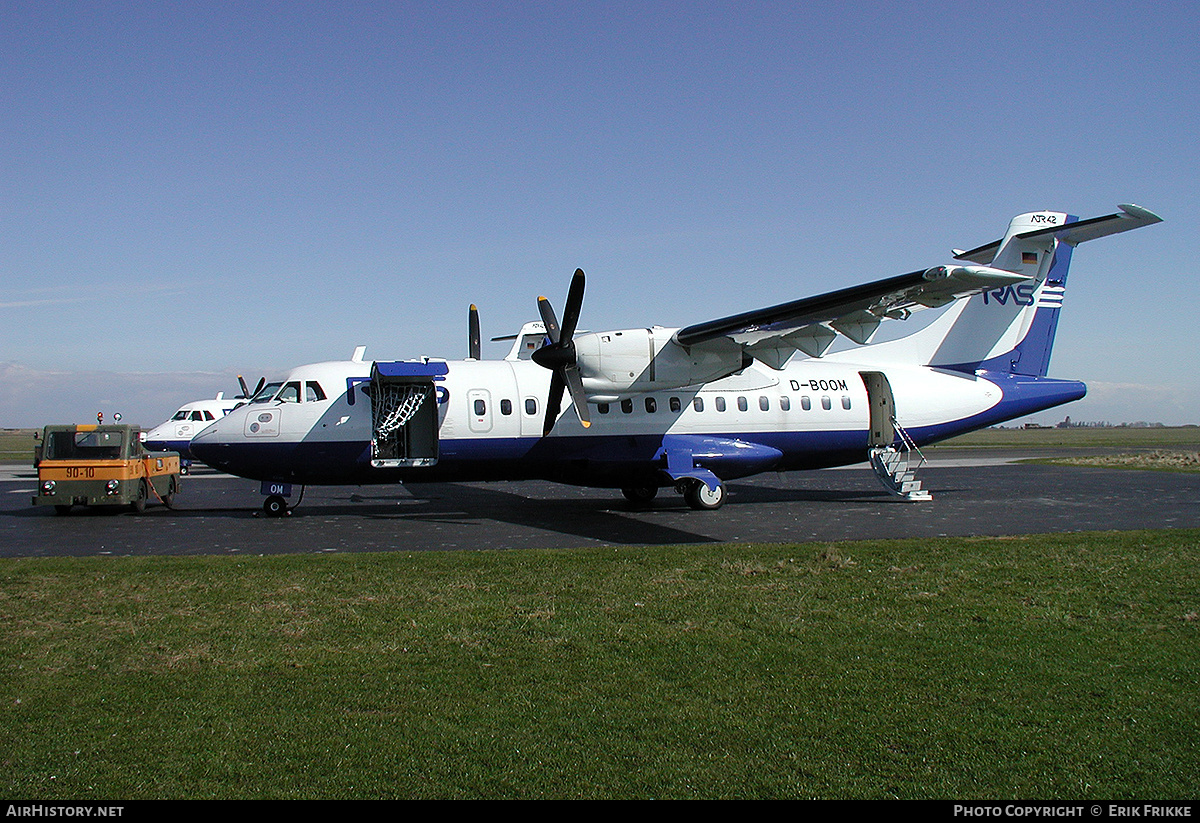Aircraft Photo of D-BOOM | ATR ATR-42-300 | RAS - Rheinland Air Service | AirHistory.net #729360