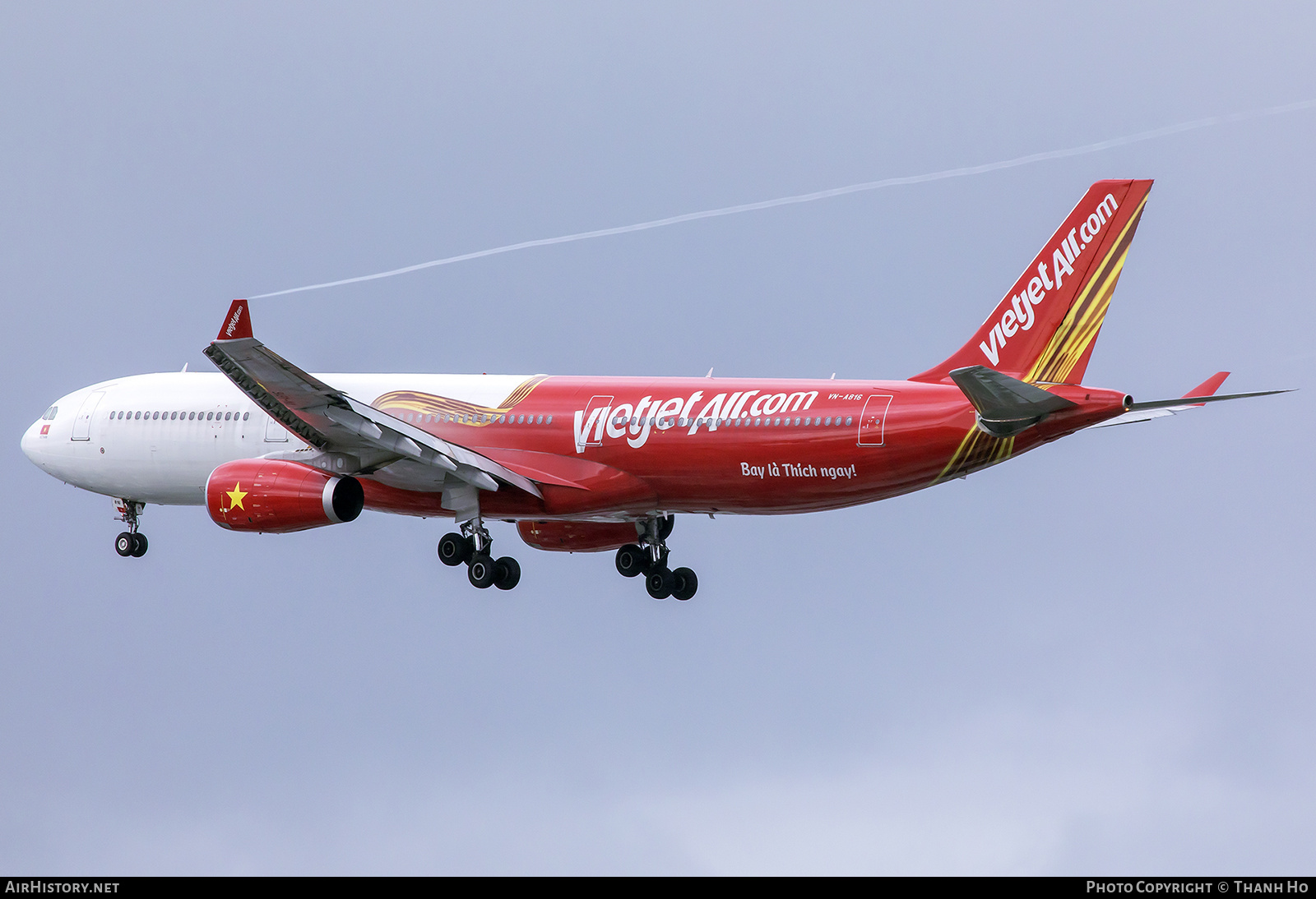 Aircraft Photo of VN-A816 | Airbus A330-343 | VietJet Air | AirHistory.net #729384