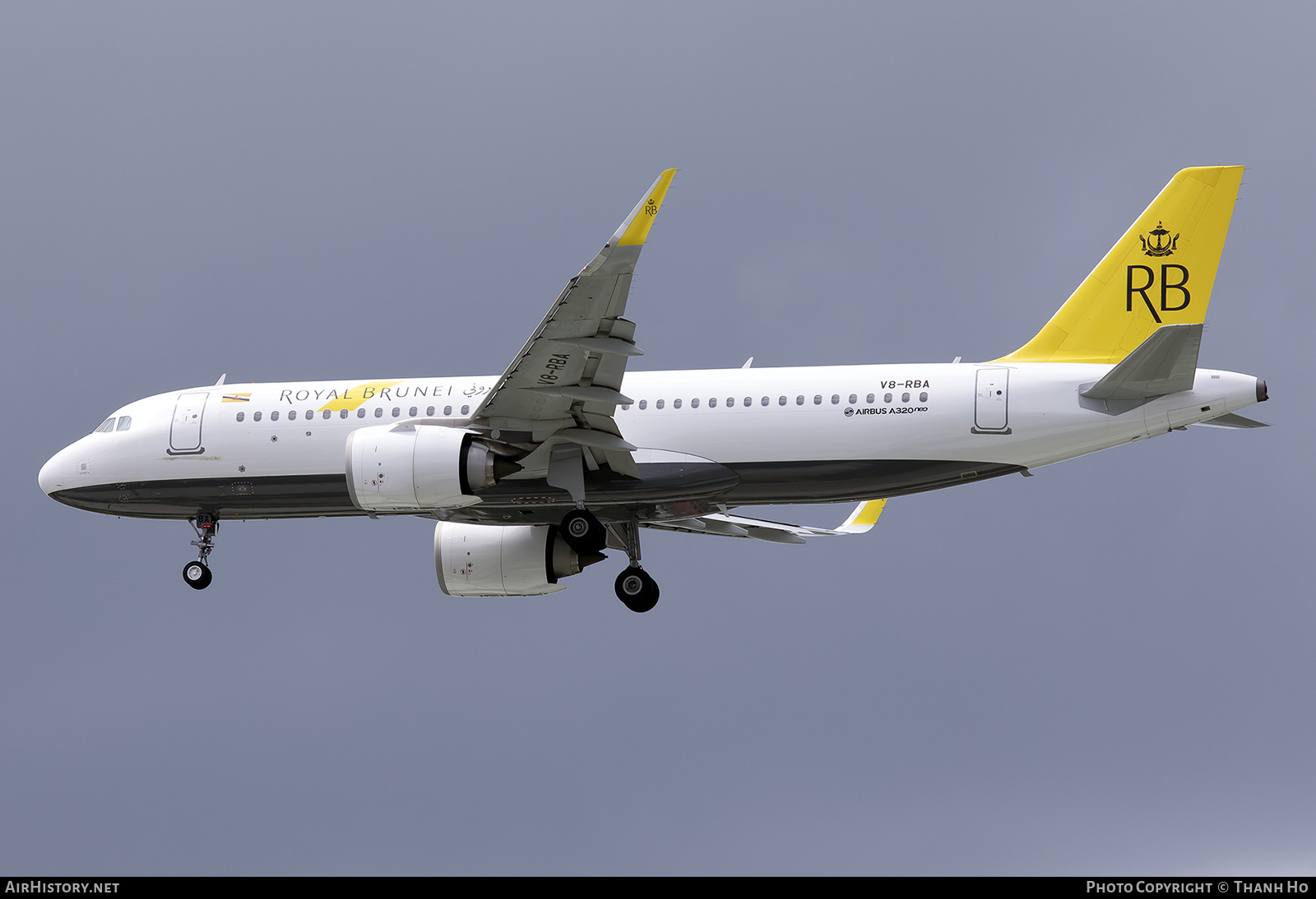 Aircraft Photo of V8-RBA | Airbus A320-251N | Royal Brunei Airlines | AirHistory.net #729389